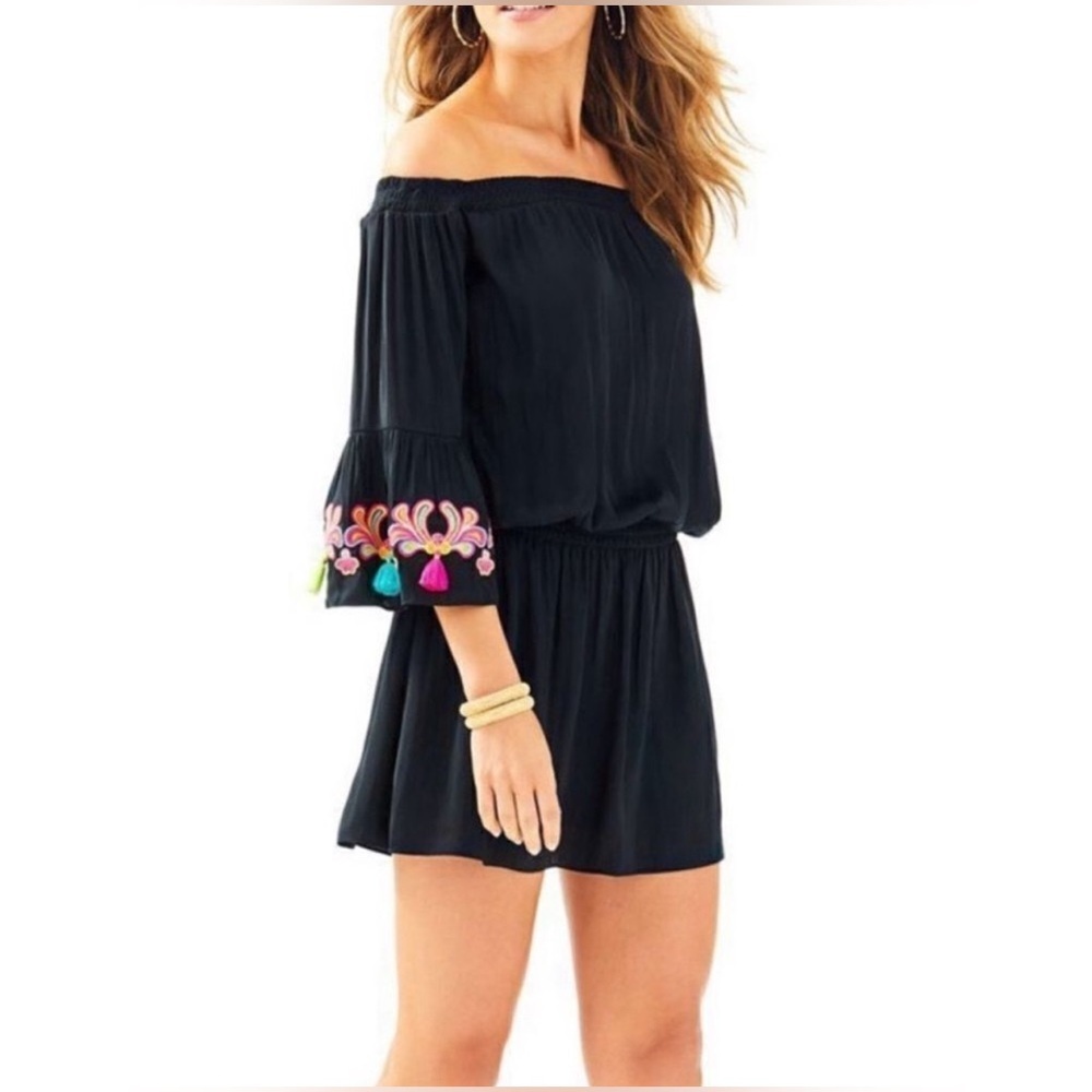✨ Lilly Pulitzer Polly Tunic Off The Shoulder Dress